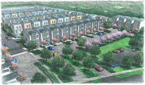 Palmetto and its sister company Palmetto MDR began construction on the residential phase of Centro on Nov. 1 in Shenandoah.