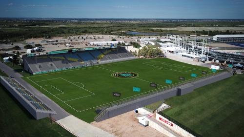 Austin Bold FC broke ground on a new stadium at Circuit of The Americas.