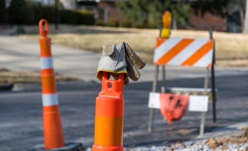 Plano Road repairs should be complete this month. 
