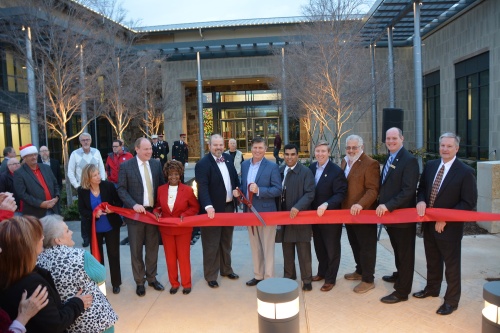 Flower Mound's Town Hall opened in December.