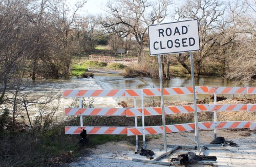 A low-water crossing over Brushy Creek on CR 272 in Cedar Park has been closed since 2015 due to sustained flood damage.nThe city is in the process of annexing the road and making improvements.