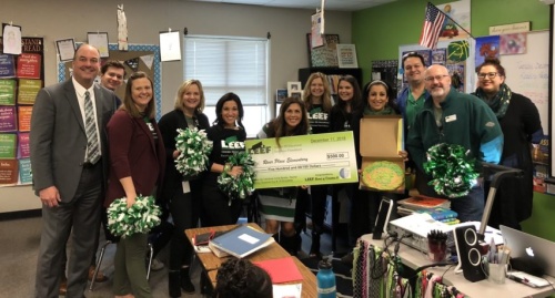 The Leander ISD Educational Excellence Foundation held a grant patrol Dec. 18.