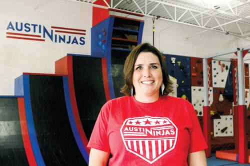 Jennifer Halla opened Austin Ninjas in January 2018 as a way for children to experience obstacles featured on the TV show u201cAmerican Ninja Warrior.u201d