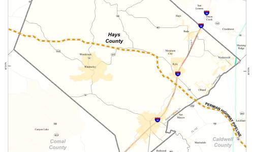 Kinder Morgan's preliminary map of the planned pipeline route was released before negotiations with landowners were completed.