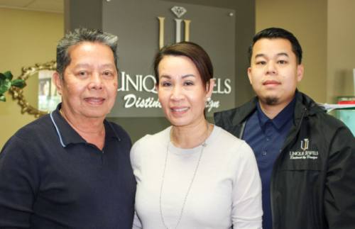 Kim Nguyen runs the store with the help of her husband, Nguyen Truong (left), and her son, Jeffrey Truong.