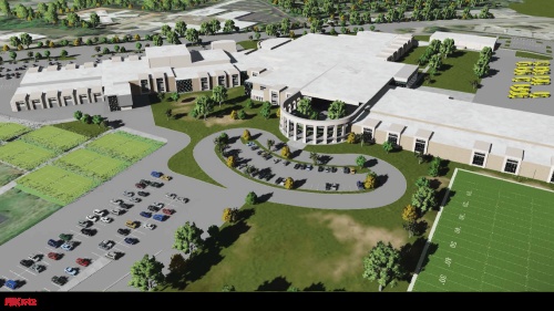Conroe ISD's $807 million bond proposal includes taking on Phase 2 of Conroe High School's master plan. 