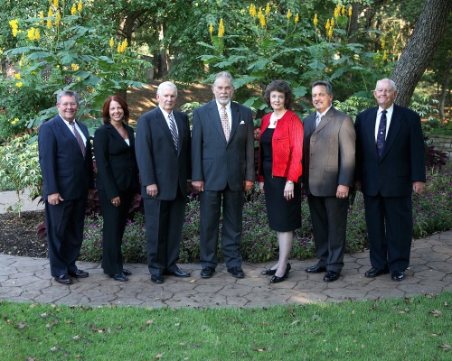 From left: C. Shane Wilbanks, Darlene Freed, Roy Stewart, William D. Tate, Sharron Spencer, MikenLease and Ted Ware.
