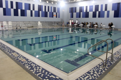 Das Rec, New Braunfels' 77,000-square-foot recreation center, features two swimming pools, a cardio and weight area, a large gym and group exercise classes.