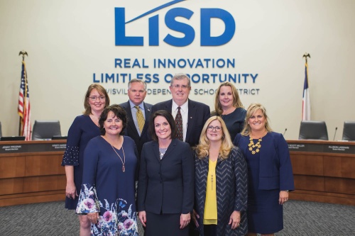 Lewisville ISD board of trustees