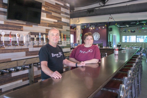 Gary Marler and Tiffany Richie opened Brew:30 Taphouse in spring 2018 on Telge Road in Cypress with an indoor lounge and an outdoor patio. 