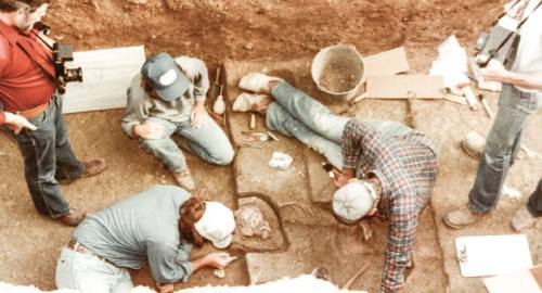 Archeologists uncovered Leanne the Leanderthal Lady in 1982. She was not old enough to be a Neanderthal.