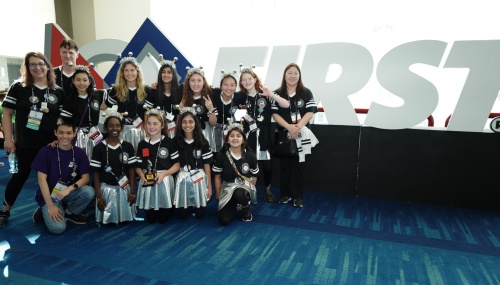 Club Oreo, an all-girls team from Westlake, won the FIRST Lego League trophy in this yearu2019s u201cInto Orbitu201d-themed competition to solve a problem relating to human, long-term travel in space. 