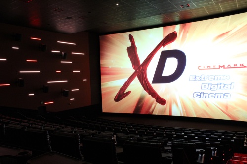 Cinemark Theatre's new McKinney location has one XD auditorium. 