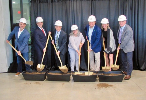 Foundation Communities held a ceremonial groundbreaking for the forthcoming Waterloo Terrace community April 25.