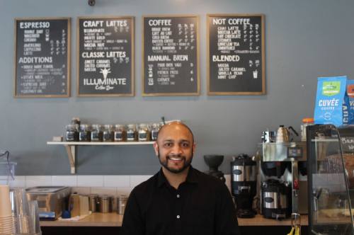 Palak Patel purchased Illuminate Coffee Bar in January.
