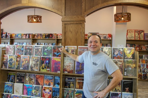 Bill Sheely opened The Adventure Begins Comics and Games in Conroe on FM 1488 in January.