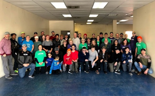 Volunteers from Leadership Montgomery County Class of 2019 and Angel Reach partnered on a project to launch a furniture resale shop this year that will benefit the nonprofit.
