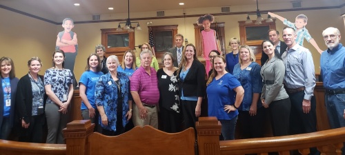 The Williamson County Commissioners Court approved a proclamation naming April 2019 as the Williamson County Child Abuse and Neglect Prevention Month during its April 16 meeting. 