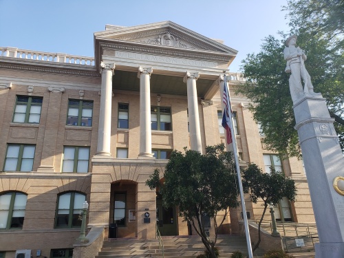 Williamson County Commissioners Court meets most Tuesdays at the county courthouse on the Square in downtown Georgetown.