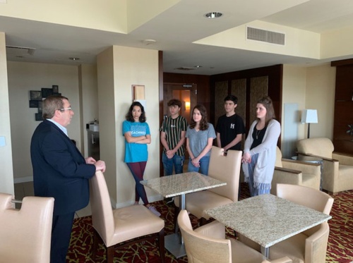 Conroe ISD students were able to enroll in its hospitality and tourism career and technical education program, newly offered this school year.