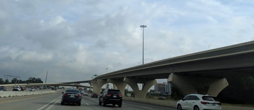 A 2005 bond package provided $34 million to build the flyovers, which opened in 2015. 