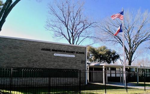 The Arabic Immersion Magnet School, 812 W. 28th St., Houston, was also the previous location of Holden Elementary School and the Energy Institute High School. 