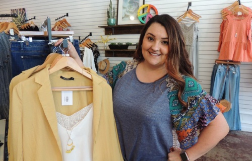 Daunu00e9 Ortiz is the owner and co-founder of The Salted Hippie Boutique.