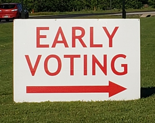 Early voting was from April 22-30. Election day is May 4. 