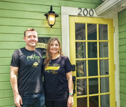 Kevin and Rachel Cummins converted former guest rooms into event spaces at Sweet Lemon Kitchen.