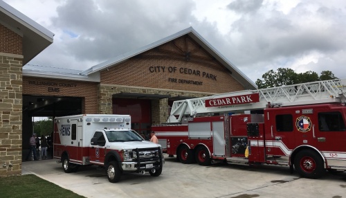 Fire Station No. 5 in Cedar Park is a 13,250-square-foot facility that houses both the Cedar Park Fire Department and Williamson County Emergency Medical Services. The station is located at 1501 Cottonwood Creek Trail. Construction began in 2017, and a grand opening was held May 3. 