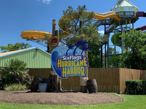 Six Flags Hurricane Harbor SplashTown will debut its new facade on opening day, May 4. 