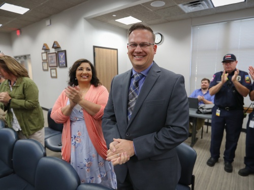 Leander City Council approved Billy Wusterhausen as the city's new fire chief May 16.