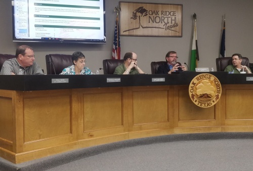 The Oak Ridge North City Council held a special meeting May 29.