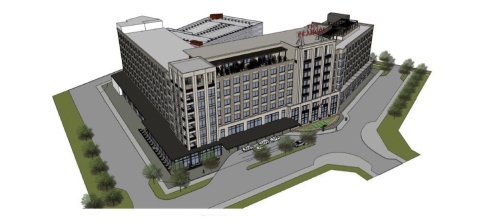 The Peabody Roanoke hotel will be built near Roanoke City Hall.