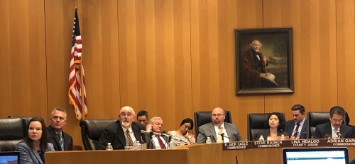 Harris County Commissioners Court unanimously approved a request June 4 from its county clerku2019s office to apply to the Texas Secretary of State for u201csuccessfulu201d status for the recently implemented program that allows voters to cast their ballots at any polling place in the county. 