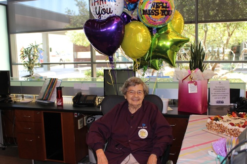 Ruth Wootten has served 57 years as a hospital volunteer in Mesa and Gilbert.