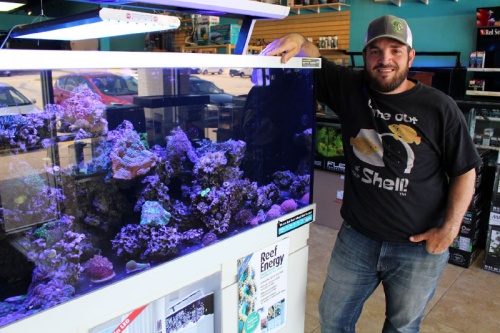 Dane Meyers is the owner of Rift 2 Reef Aquativs in Highland Village.