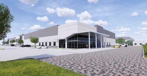 The logistics sector is primed to boom in Lake Houston area, with new industrial space set to debut in 2019, such as Lockwood Business Park in Generation Park (pictured).