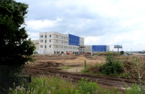 The medical center broke ground in August 2018.