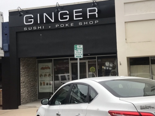 Ginger Sushi + Poke Shop will soon open in downtown San Marcos. 