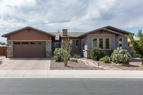 The home at 3495 E. Orleans Drive was one that was available in the Gilbert market in July.