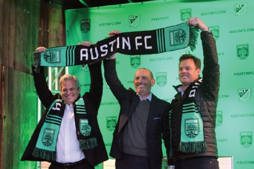 It was announced July 17 Two Oak Ventures will formally replace Precourt Sports Ventures as parent company of the soccer club. Anthony Precourt (right) will retain his role as chairman and CEO of the company.