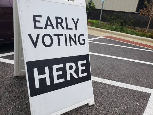 Early voting begins Oct. 21 for the Nov. 5 elections.