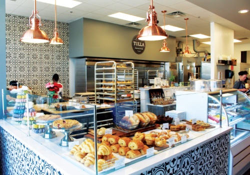 Jennifer Bezdek intentionally designed the bakery with an open-floor layout.