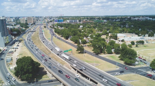 Survey respondents identified I-35 as one of the top five priority roads as part of the development process behind Travis County's newly adopted transportation blueprint.