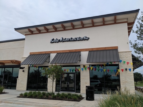 Sake Asian Sushi Wine Bar opened a Sugar Land location in The Village at Riverstone.