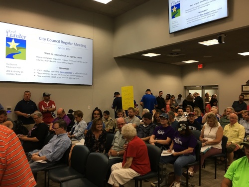 The Leander City Council meeting was filled to capacity July 18, during which the council was anticipated to make a decision regarding Capital Metro in Leander.