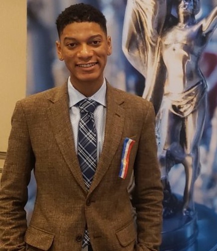 Rene Otero, a 2019 Hendrickson High School graduate, became the first PfISD student and first African American to win the NSDA Nationals title.