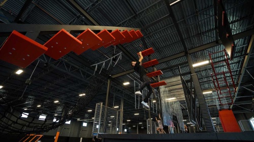 Airborne Trampoline Park is one of the activities offered.