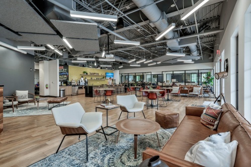 Venture X is set to open a coworking space in Offices at The Realm in 2020.